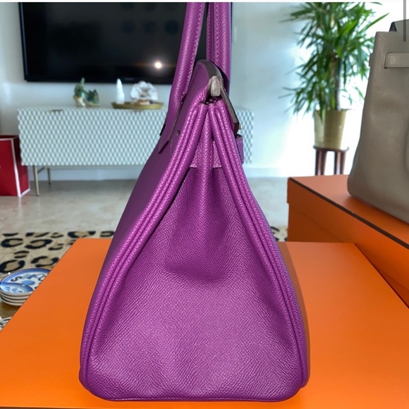 Hermès Birkin Anemone Epsom Birkin 30cm BNIB - Picture 5 of 17